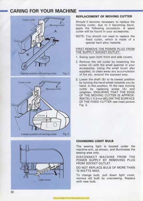 White Superlock 534 Instruction Manual